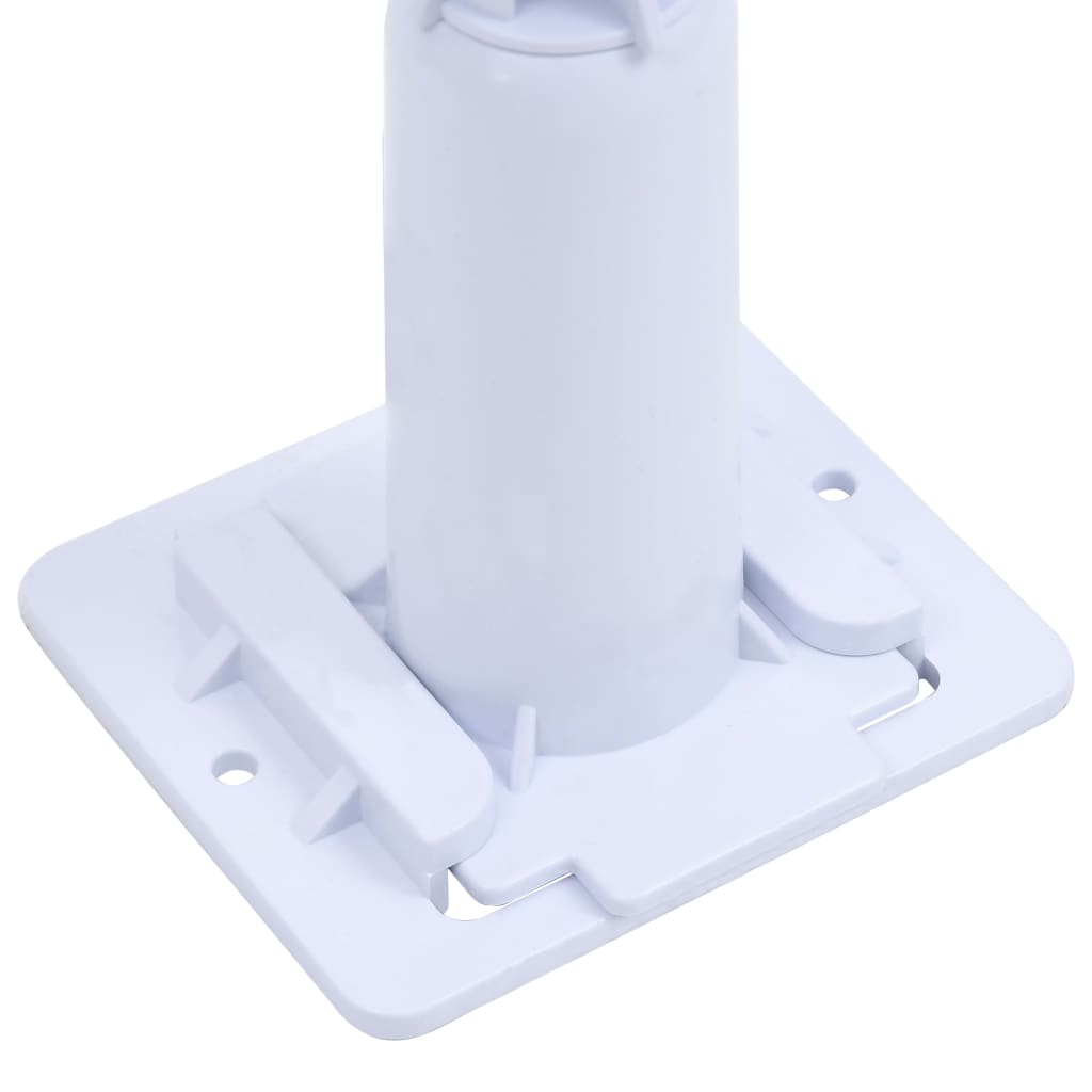 Pool Cover Roller With Plastic Base