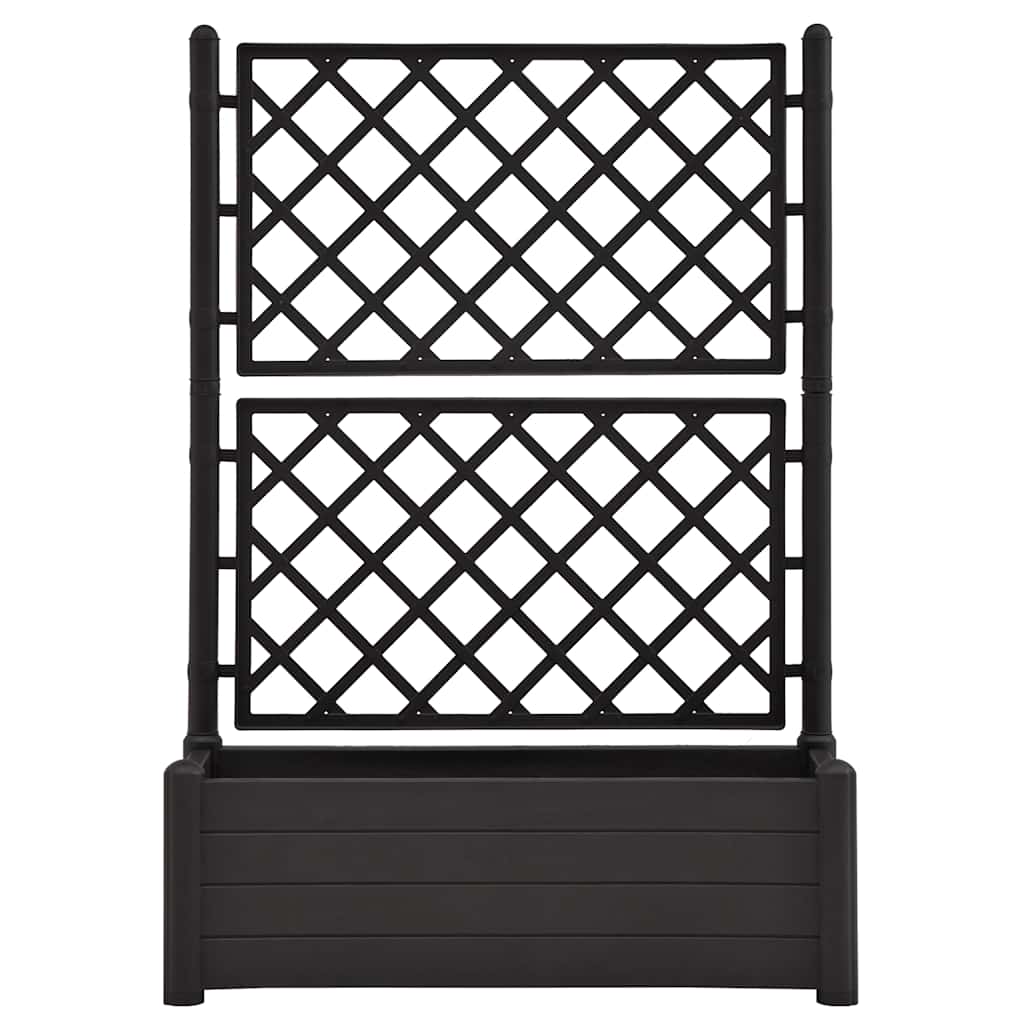 Garden Planter With Trellis Pp
