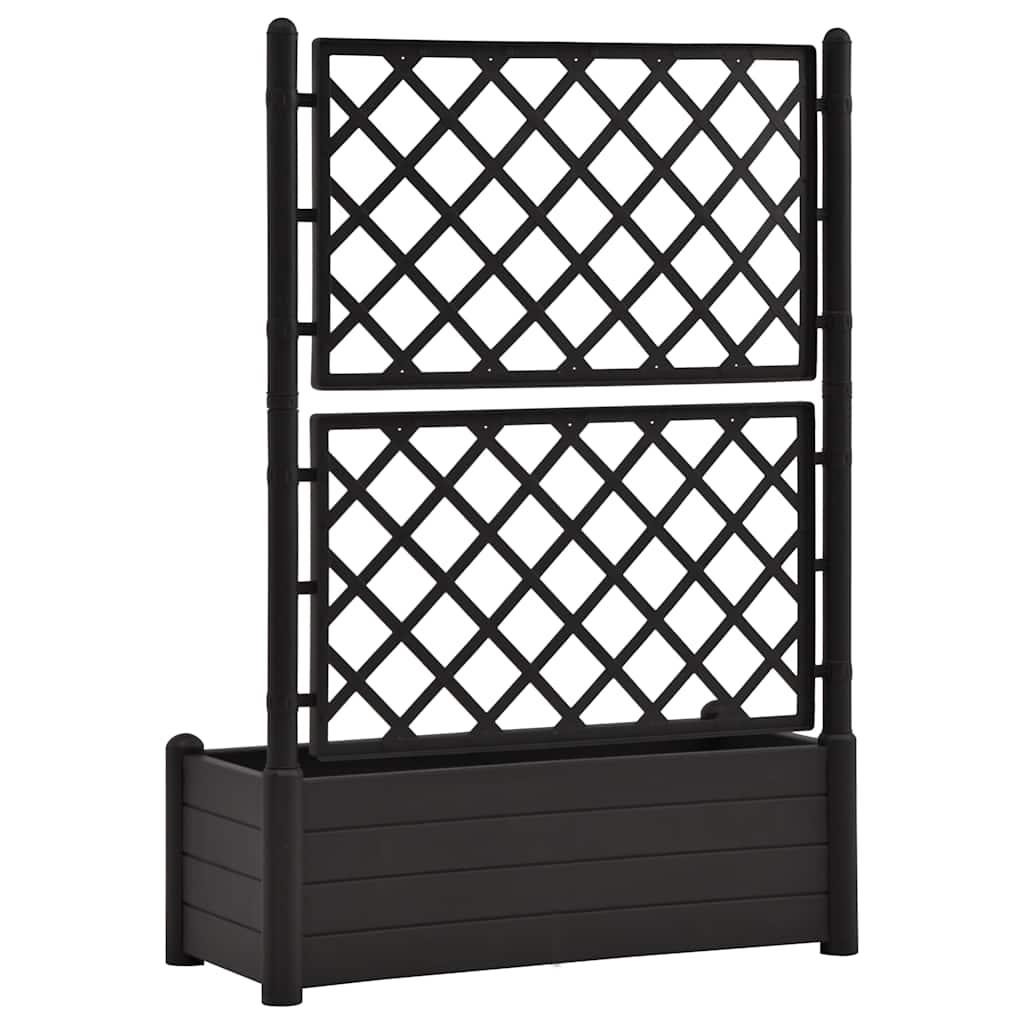 Garden Planter With Trellis Pp