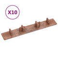 Decking End Caps 10 Pcs Plastic