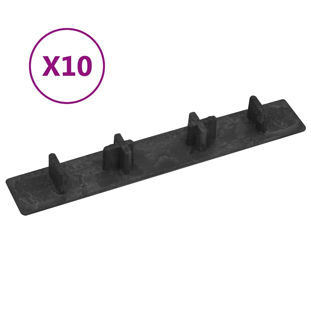Decking End Caps 10 Pcs Plastic