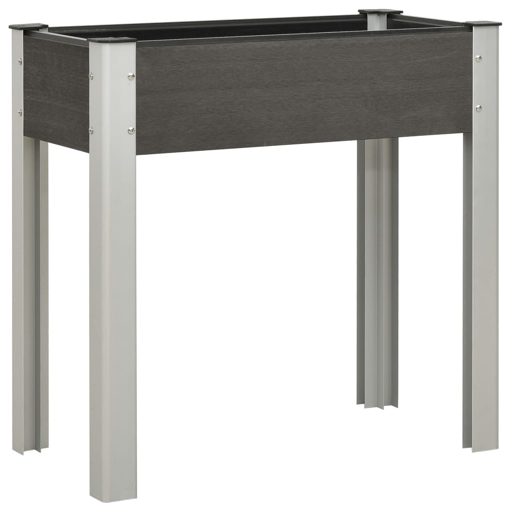 Garden Raised Bed Wpc Grey