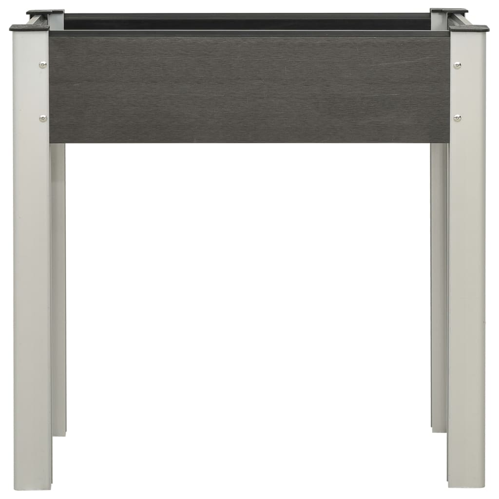 Garden Raised Bed Wpc Grey