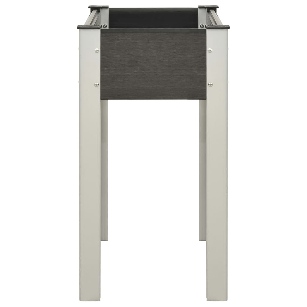 Garden Raised Bed Wpc Grey