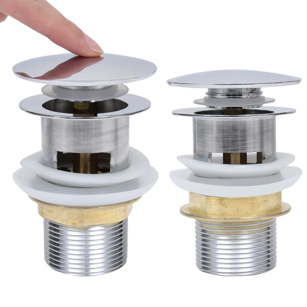 Push Drain 6.4X6.4X9.1 Cm