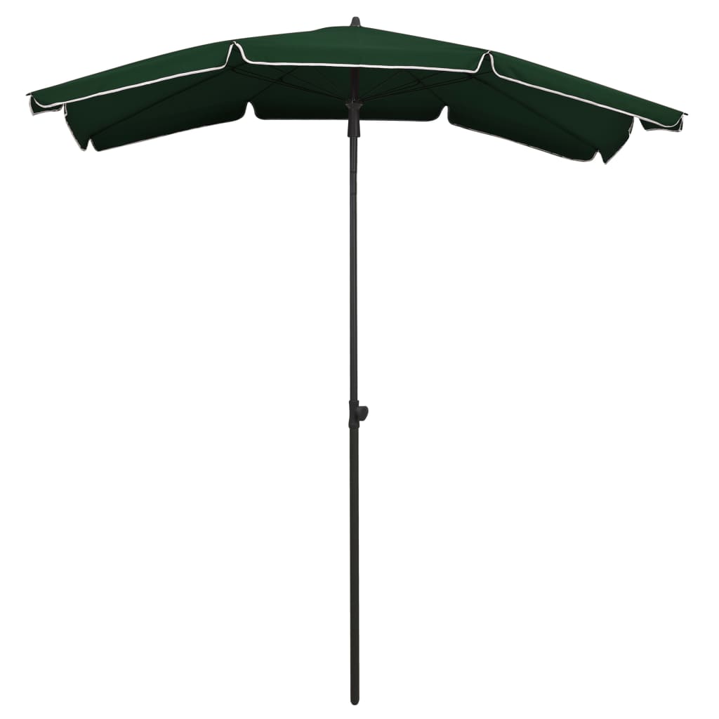 Garden Parasol With Pole 200X130 Cm