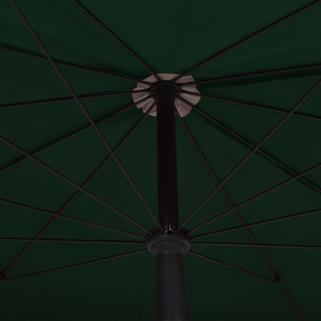 Garden Parasol With Pole 200X130 Cm
