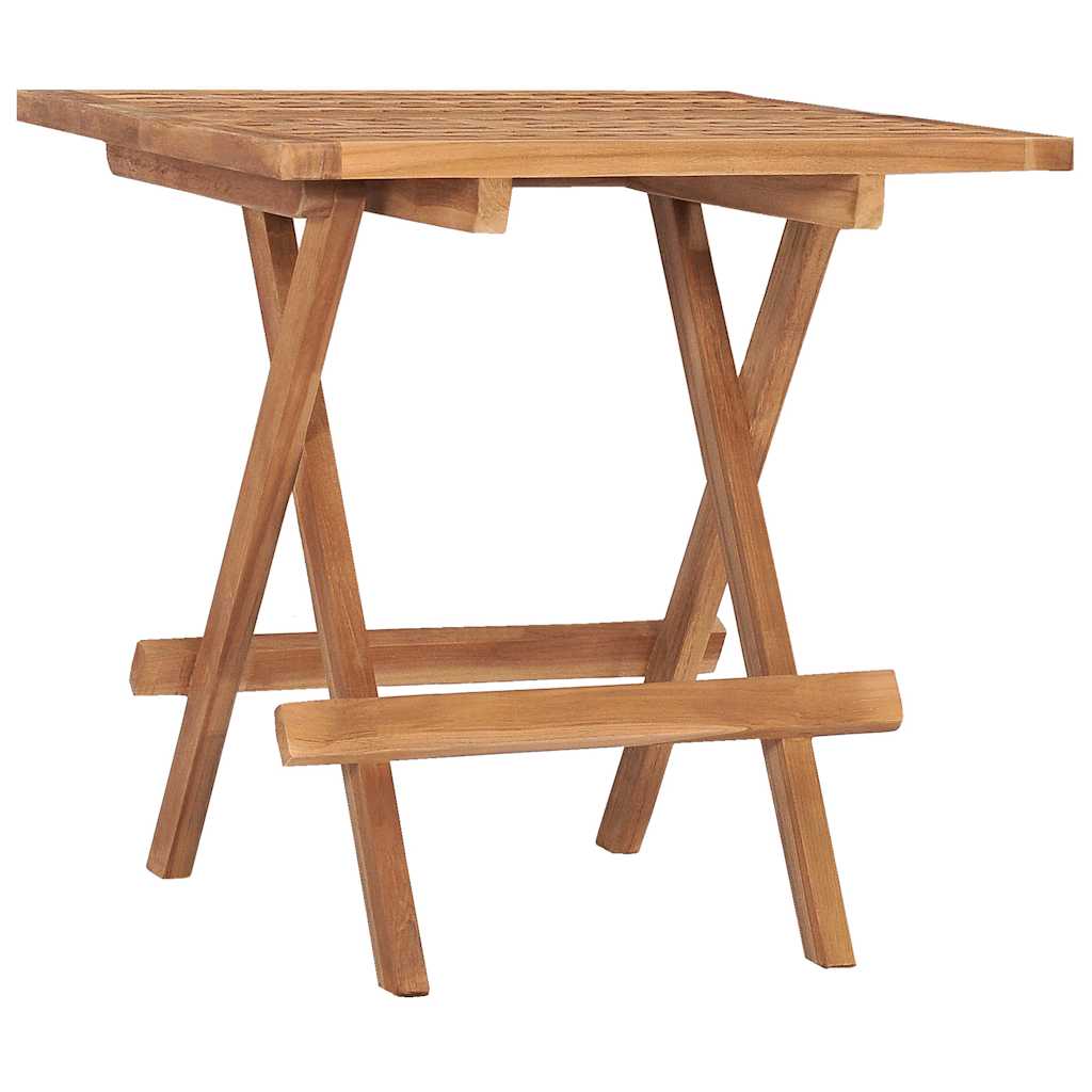 Outdoor Furniture Set 3 Piece Folding Dining Solid Teak Wood Garden Patio Table