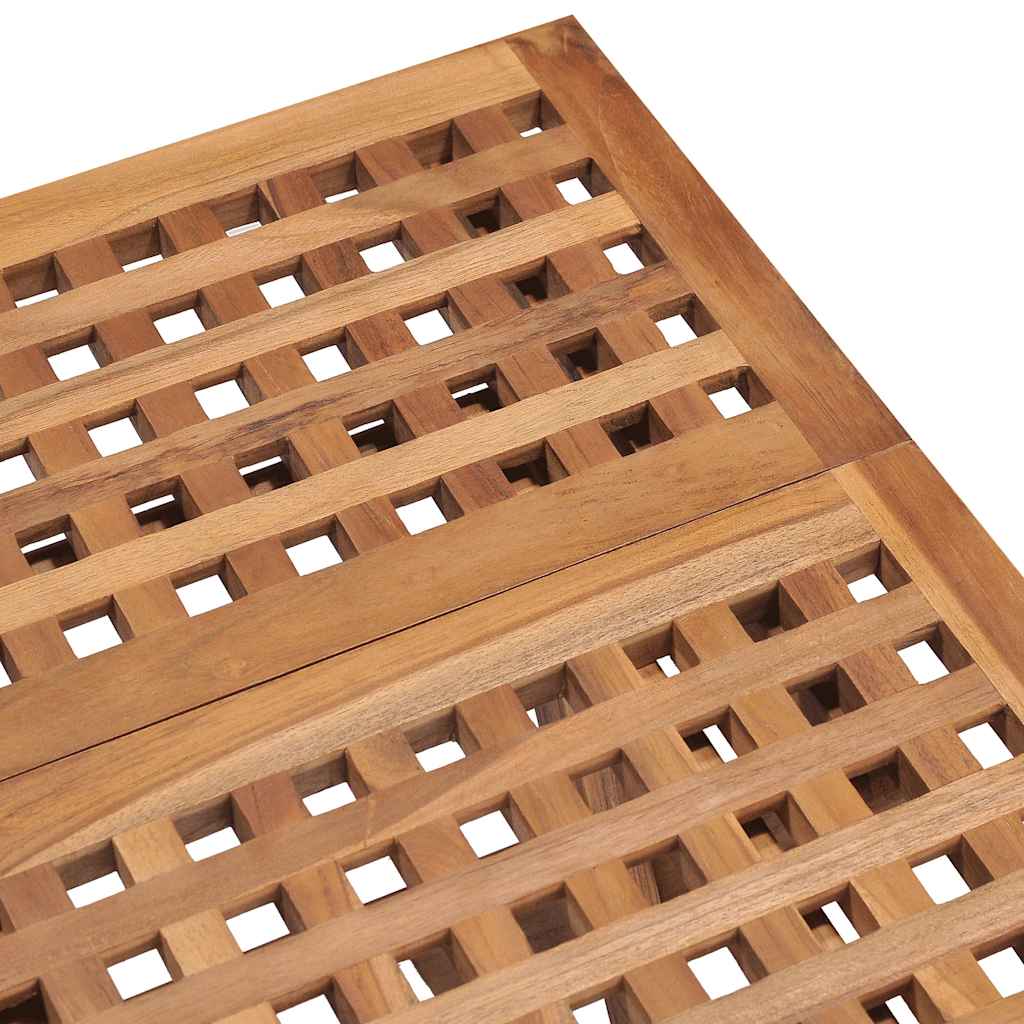 Outdoor Furniture Set 3 Piece Folding Dining Solid Teak Wood Garden Patio Table