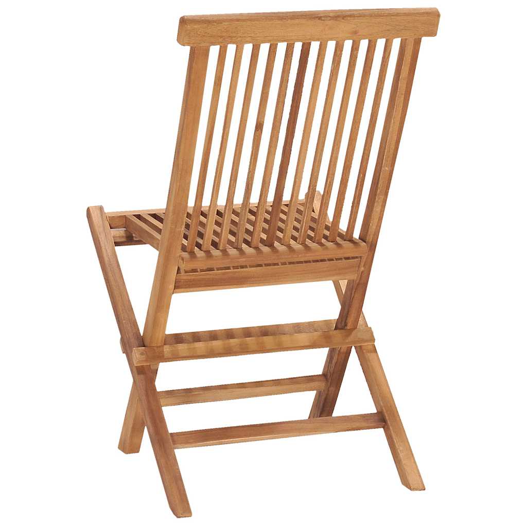 Outdoor Furniture Set 3 Piece Folding Dining Solid Teak Wood Garden Patio Table
