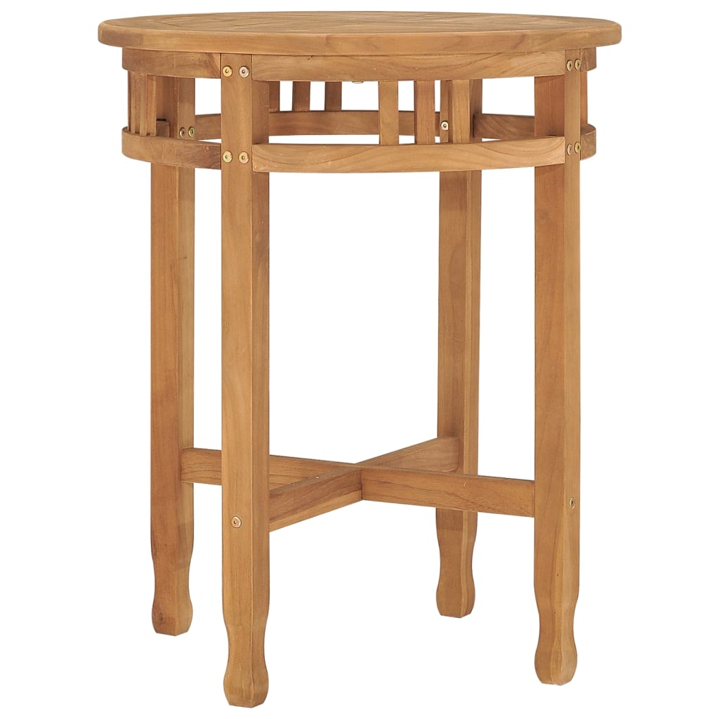 Bistro Table Ø60X75.5 Cm Solid Teak Wood