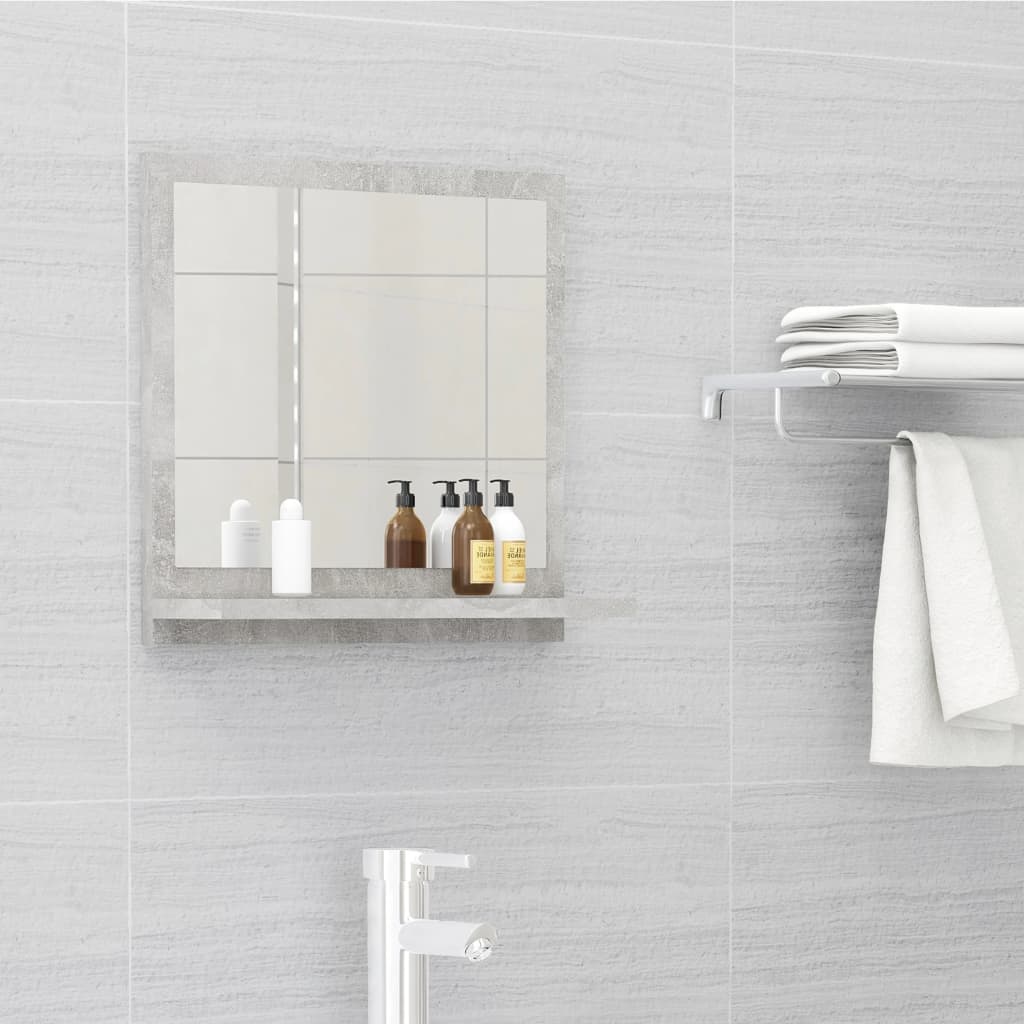 Bathroom Mirror Engineered Wood