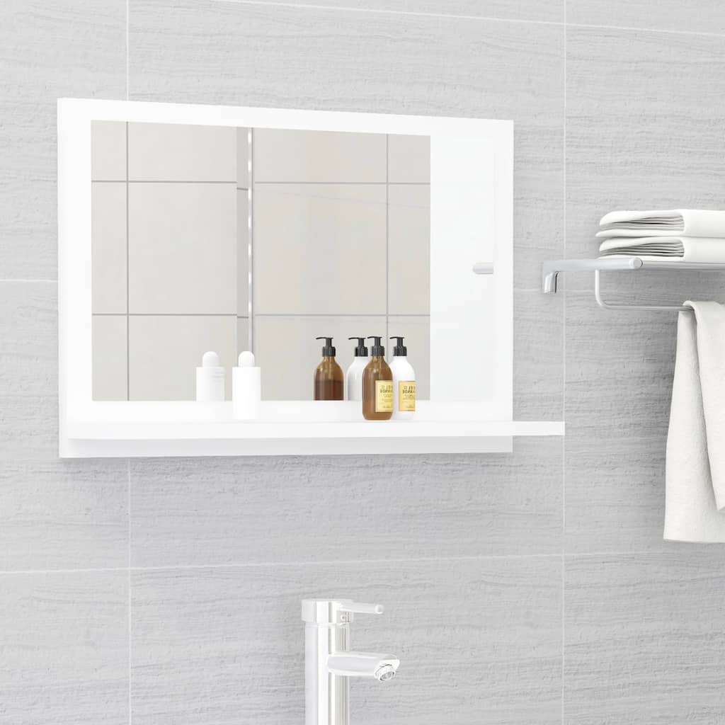 Bathroom Mirror Engineered Wood