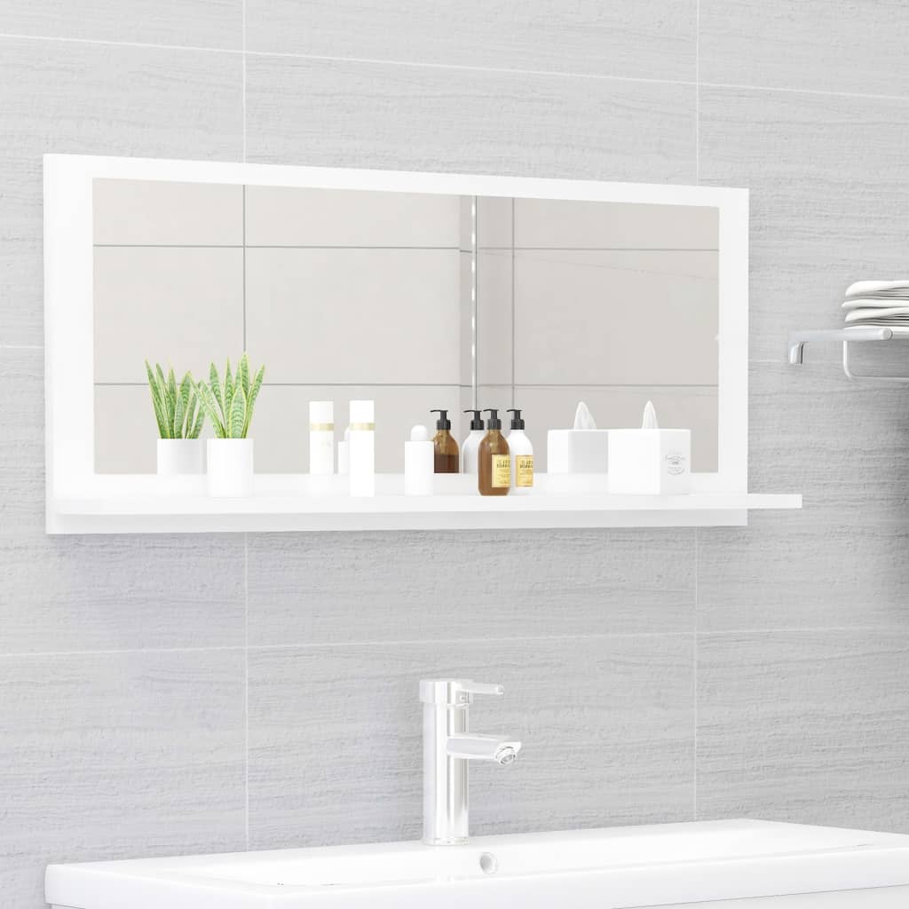 Bathroom Mirror Engineered Wood