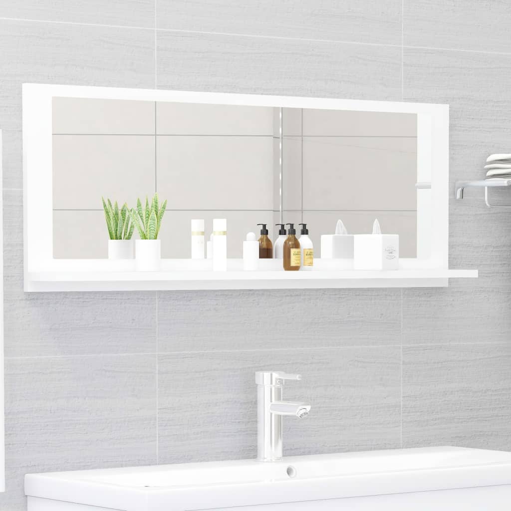 Bathroom Mirror Engineered Wood
