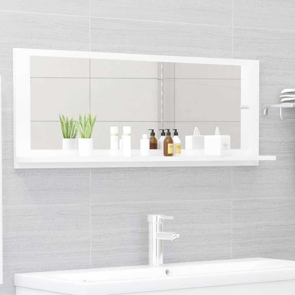 Bathroom Mirror Engineered Wood