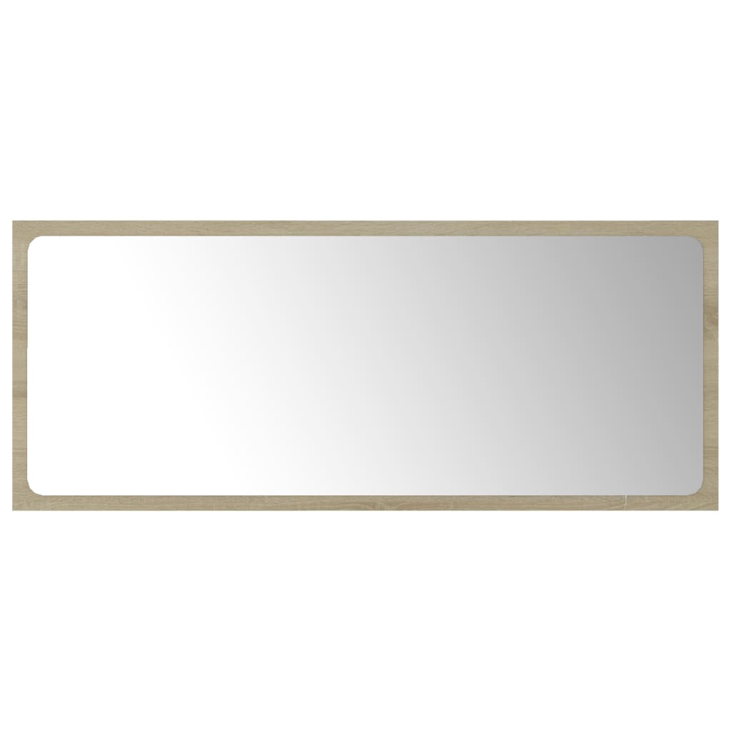 Bathroom Mirror Engineered Wood
