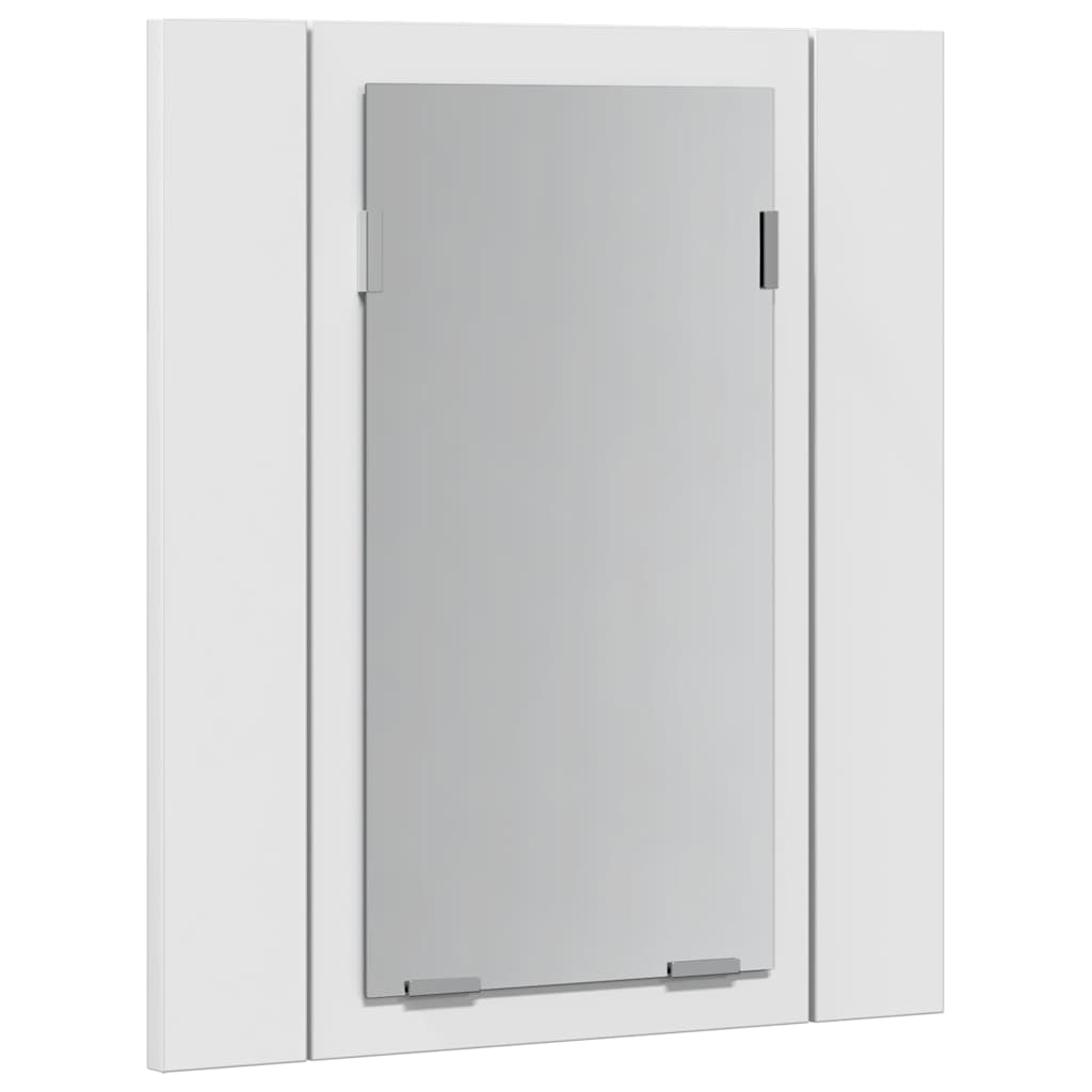 Bathroom Vanity Units LED Mirror Cabinet 40Cm Wall Mounted Storage Cupboard Conc