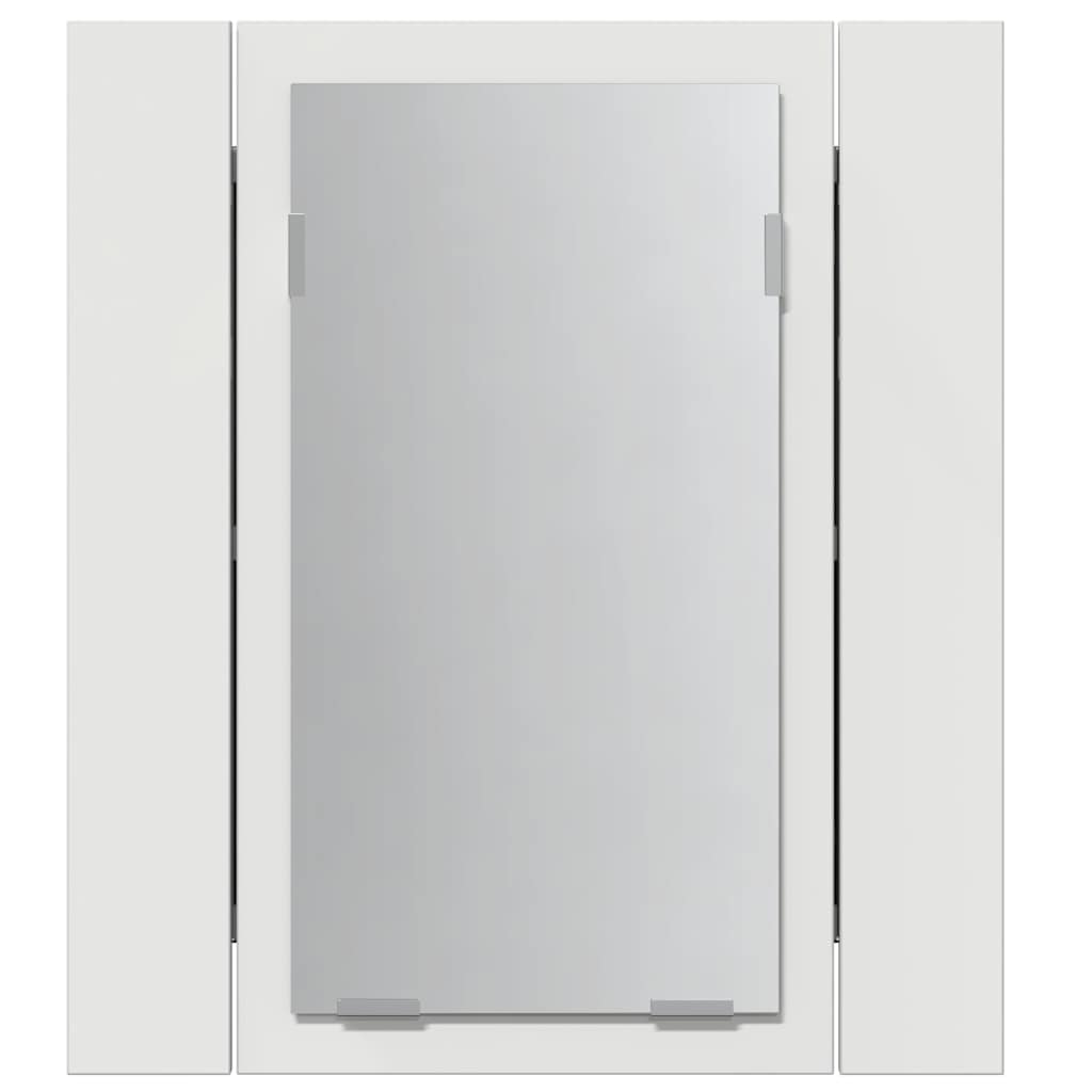 Bathroom Vanity Units LED Mirror Cabinet 40Cm Wall Mounted Storage Cupboard Conc