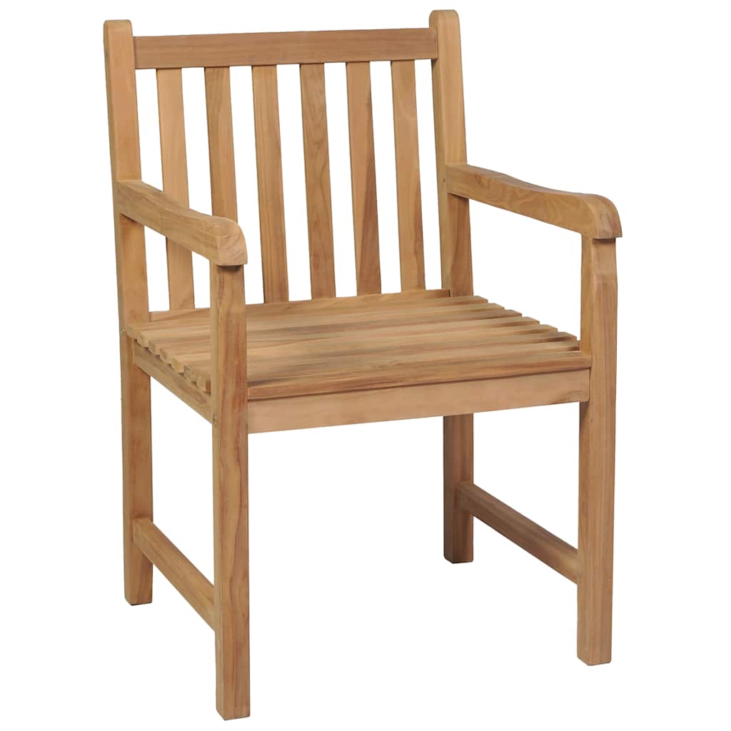 7 Piece Garden Dining Set 150X90 Cm Solid Teak Wood