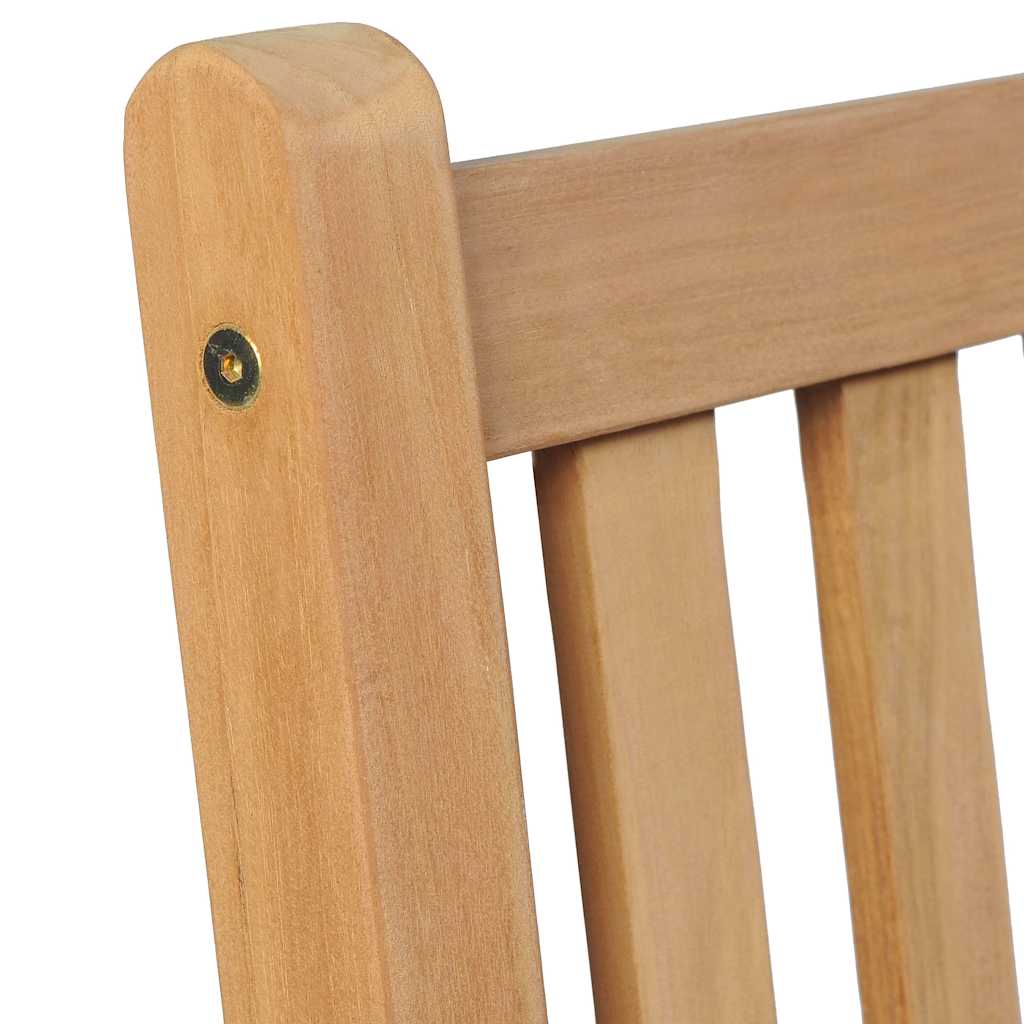 7 Piece Garden Dining Set 150X90 Cm Solid Teak Wood