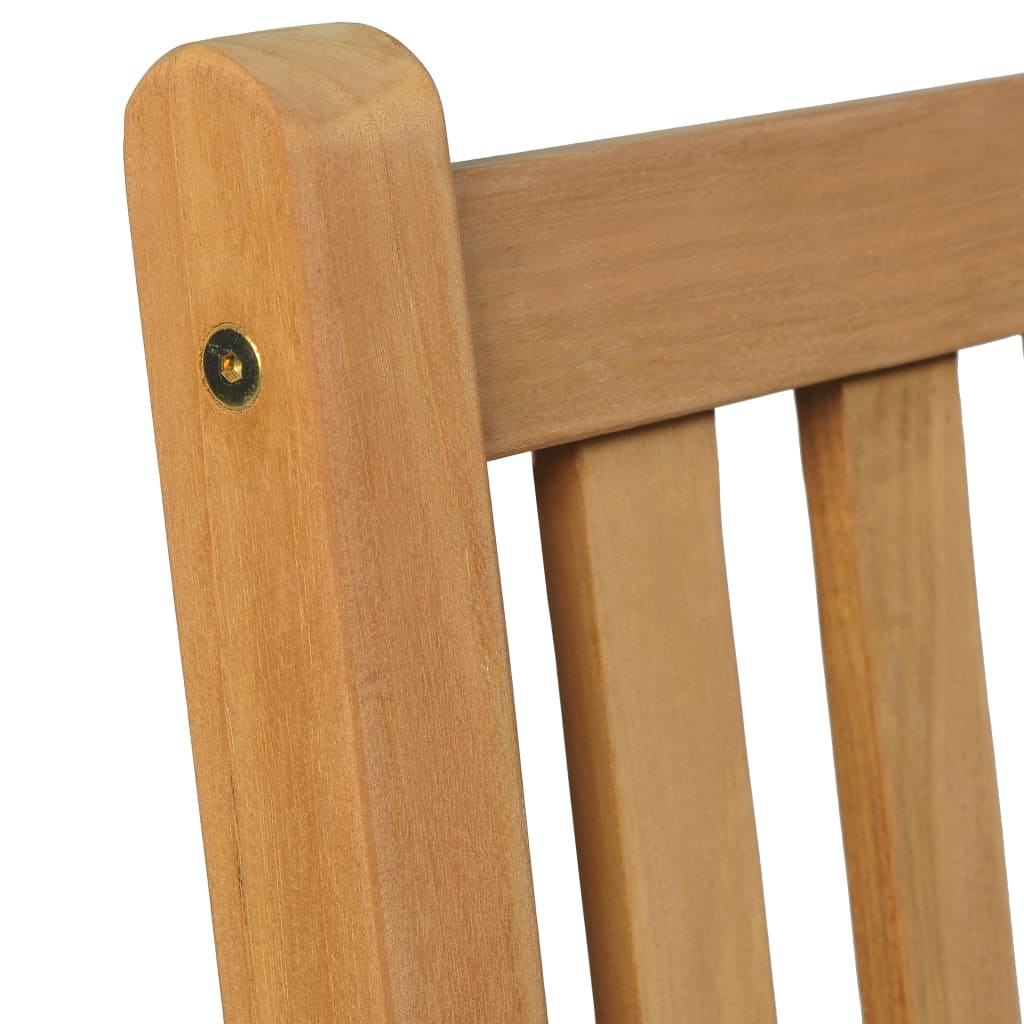 9 Piece Garden Dining Set 200X100 Cm Solid Teak Wood