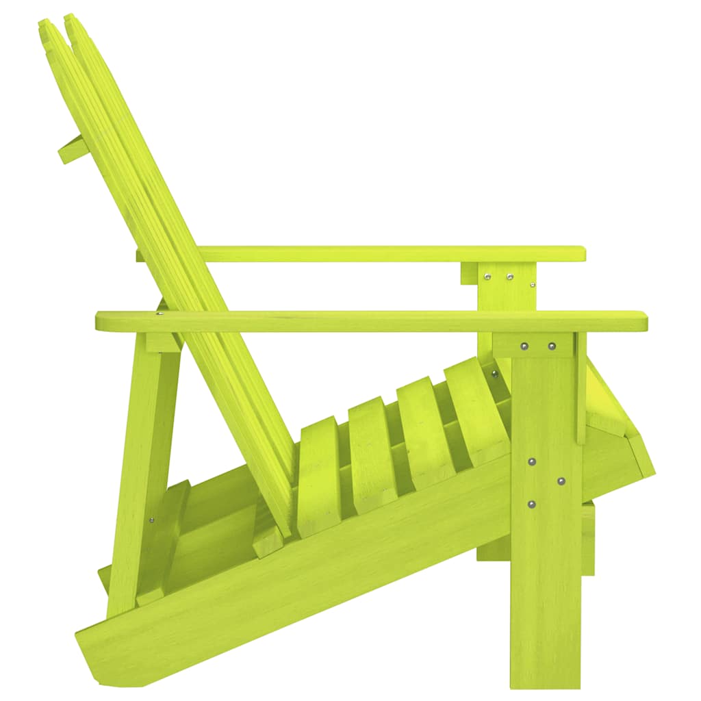 2-Seater Garden Adirondack Chair Solid Fir Wood