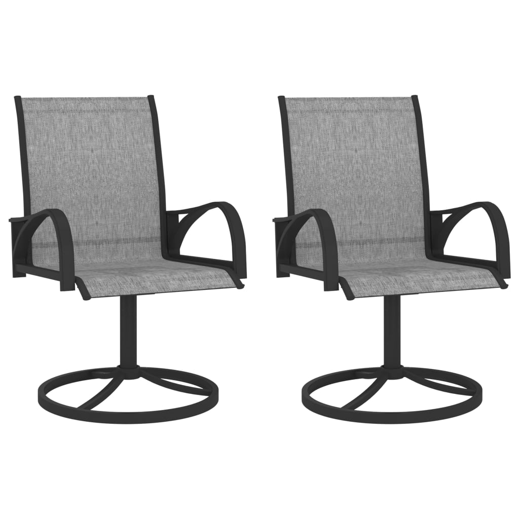 3 Piece Garden Dining Set Textilene And Steel