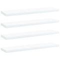 Bookshelf Boards 4 Pcs Engineered Wood