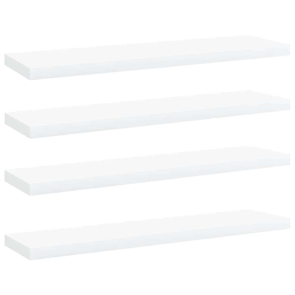 Shelving Bookshelf Boards 4 Pcs Engineered Wood