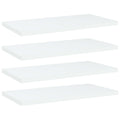 Bookshelf Boards 4 Pcs Engineered Wood