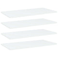Bookshelf Boards 4 Pcs Engineered Wood