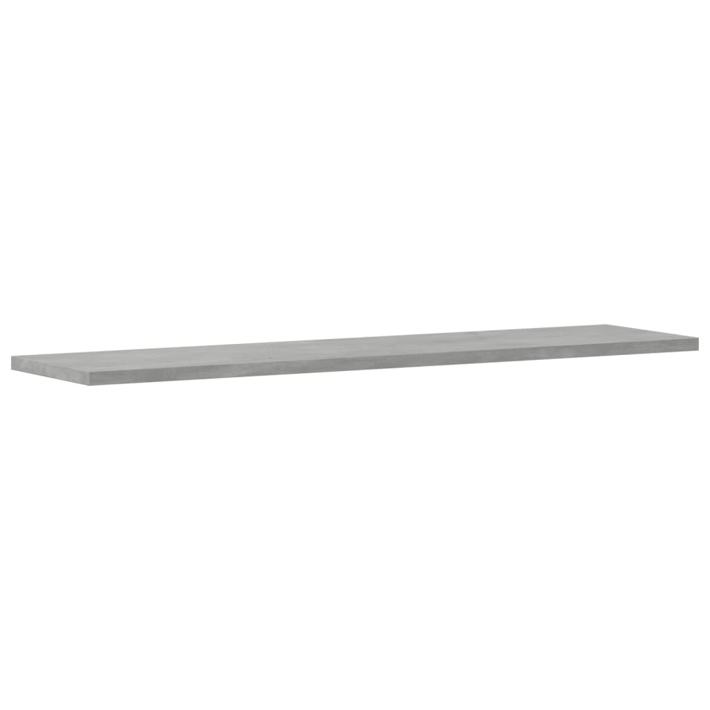 Bookshelf Boards 4 Pcs Engineered Wood