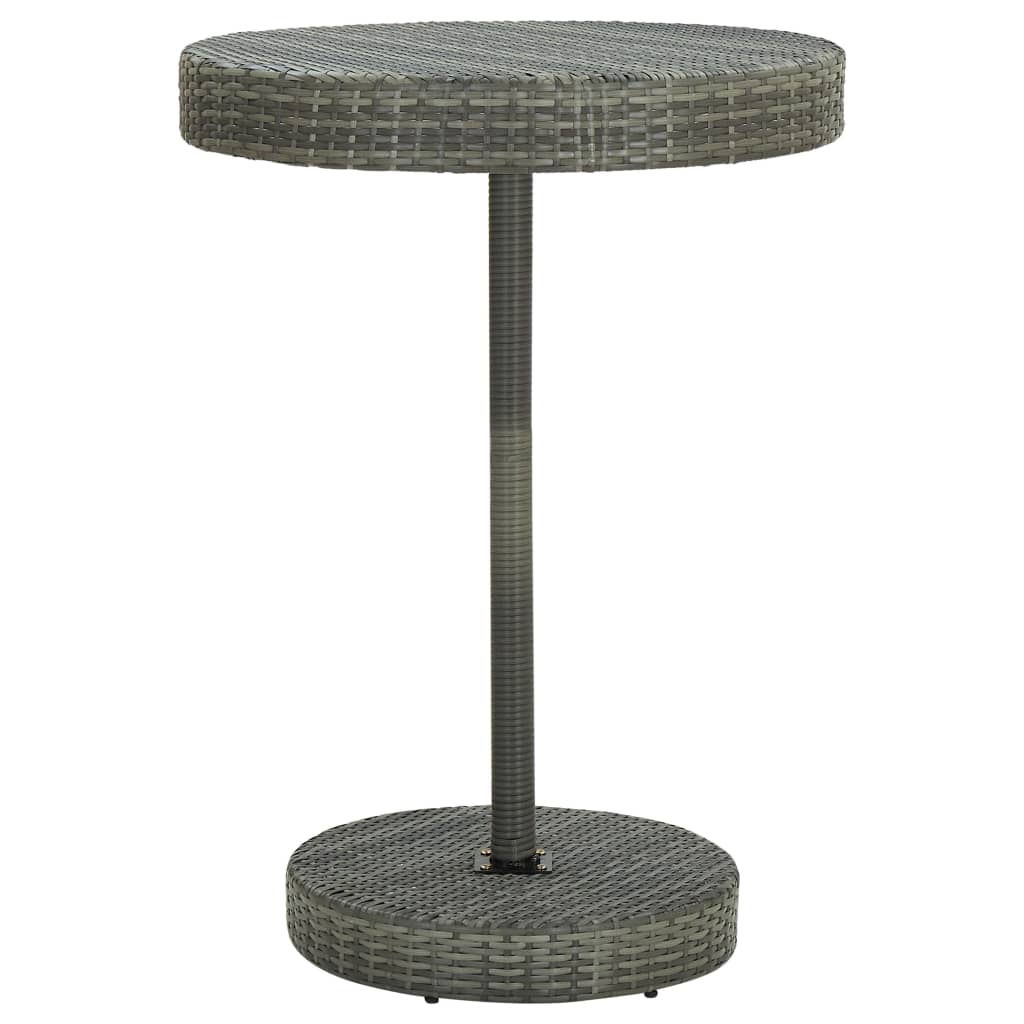 5 Piece Garden Bar Poly Rattan