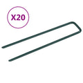 Nails For Artificial Grass 50 Pcs U-Shape Iron