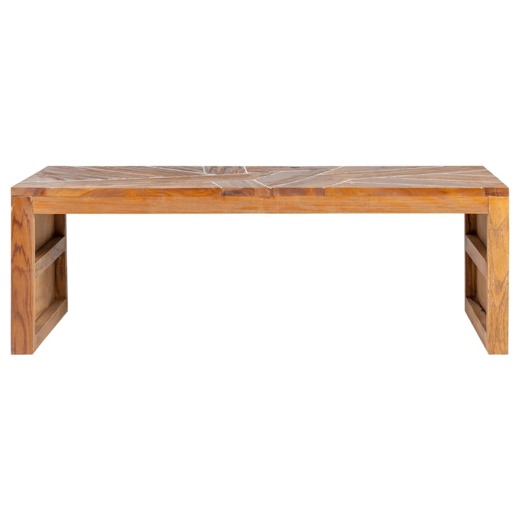 Tv Stand 110X60X38 Cm Solid Teak Wood