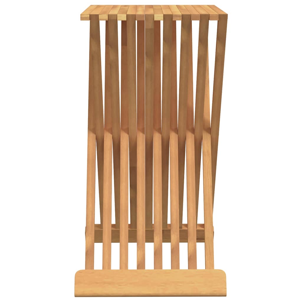 Folding Stool 40X32.5X70 Cm Solid Wood Teak