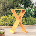 Folding Stool 40X32.5X70 Cm Solid Wood Teak