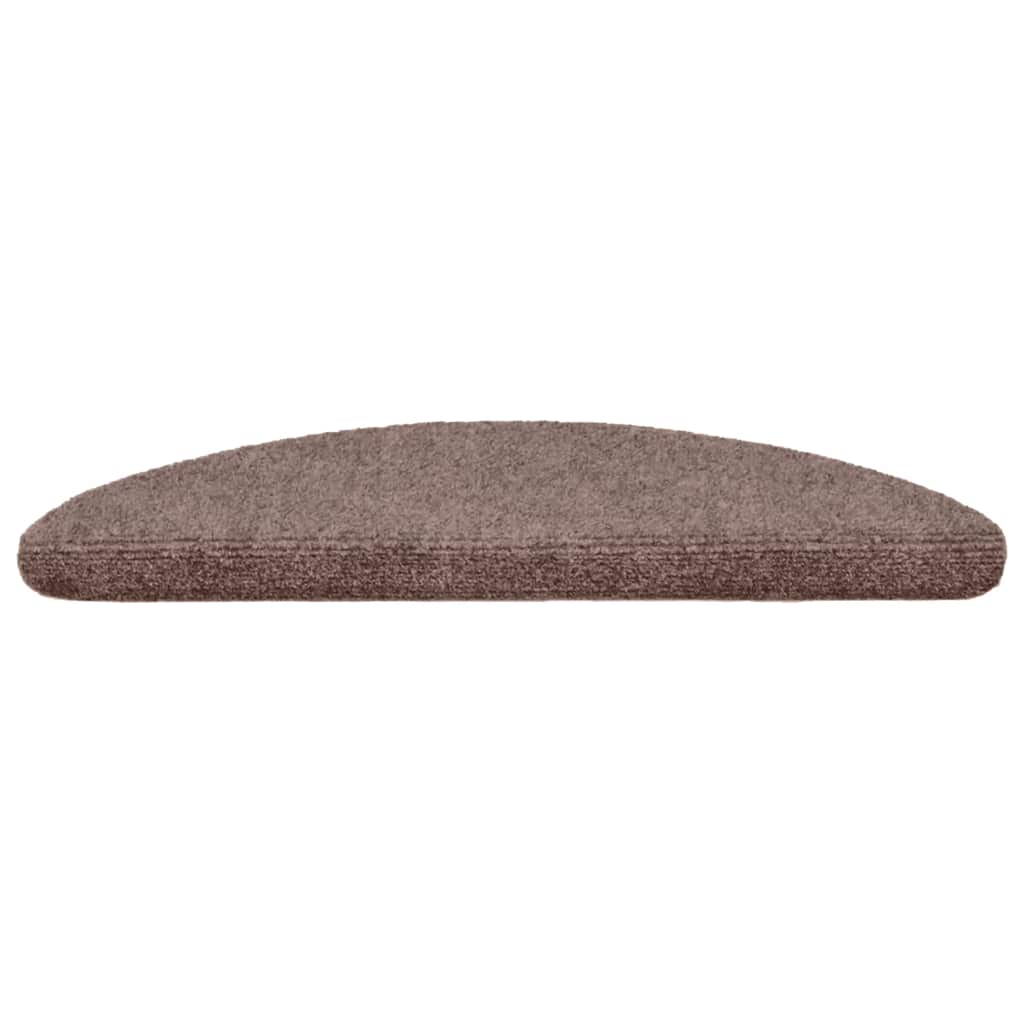 Stair Mats Self-Adhesive 5 Pcs Half Round