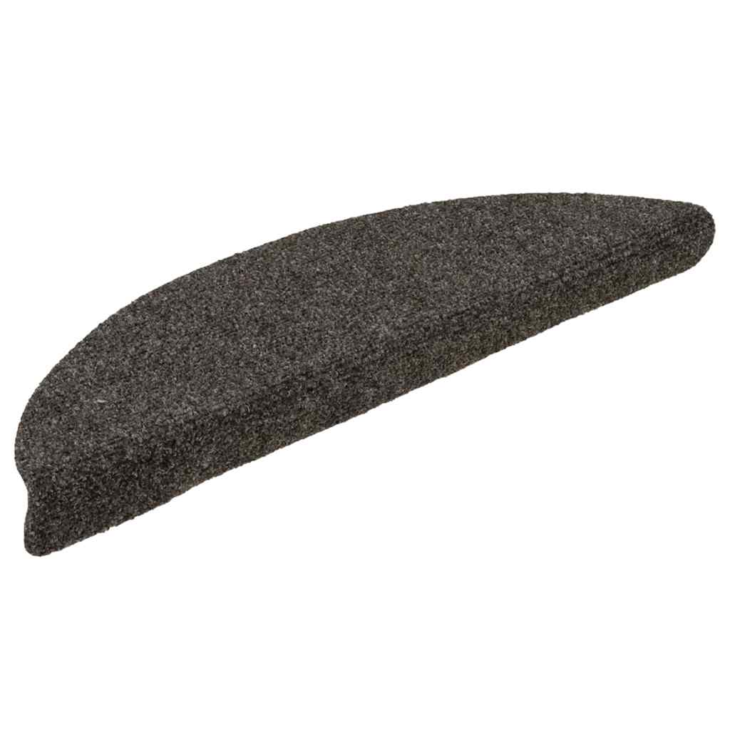 Stair Mats Self-Adhesive 5 Pcs Half Round