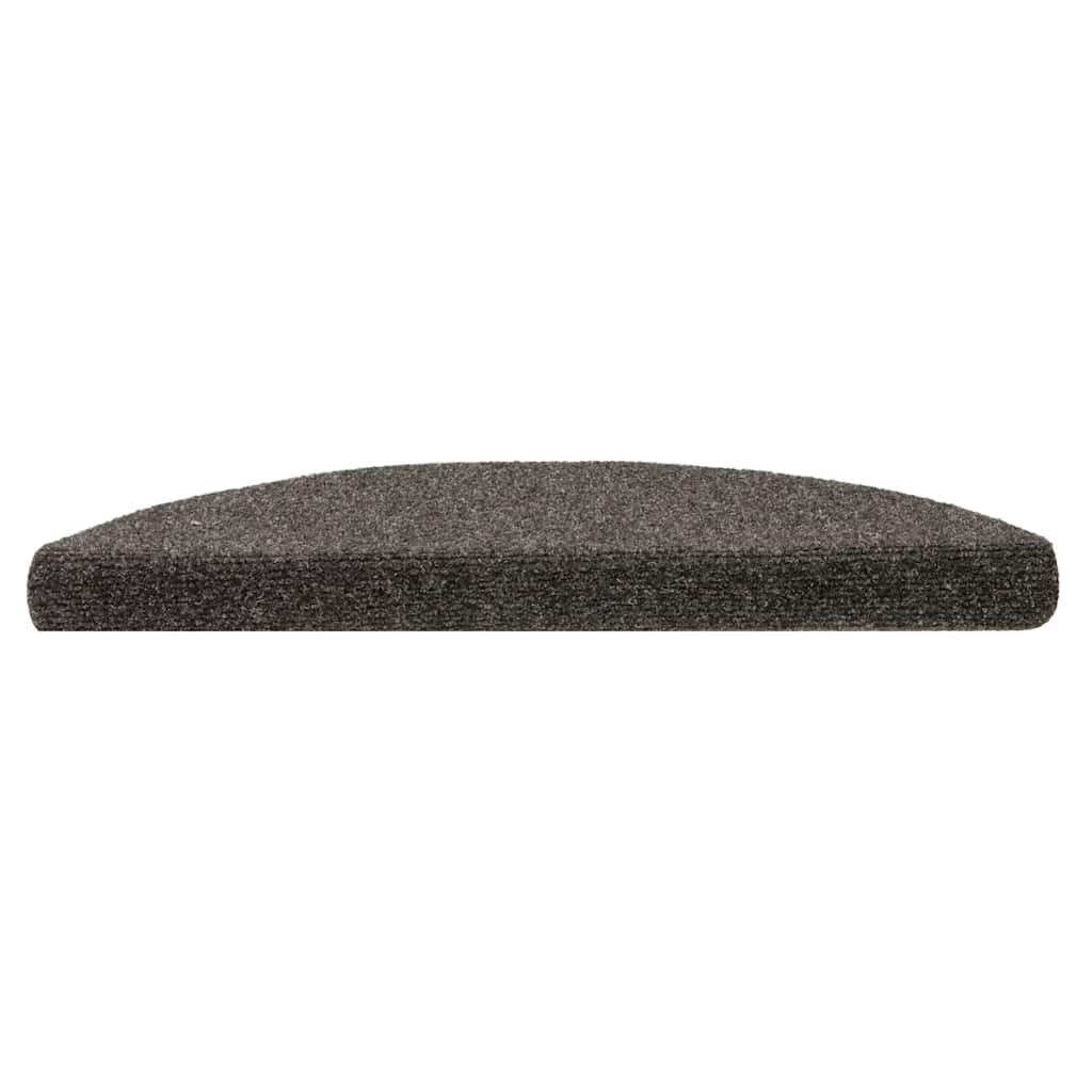 Stair Mats Self-Adhesive 5 Pcs Half Round