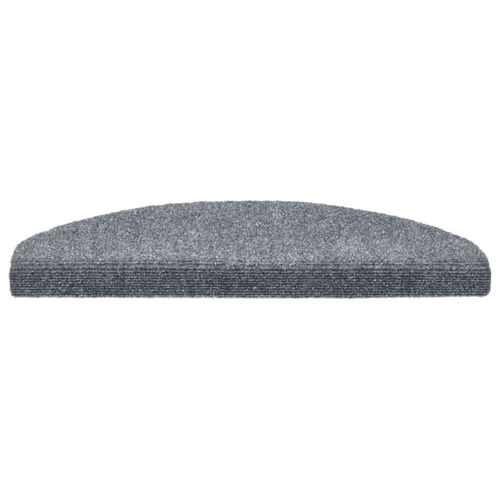 Stair Mats Self-Adhesive 5 Pcs Half Round Large