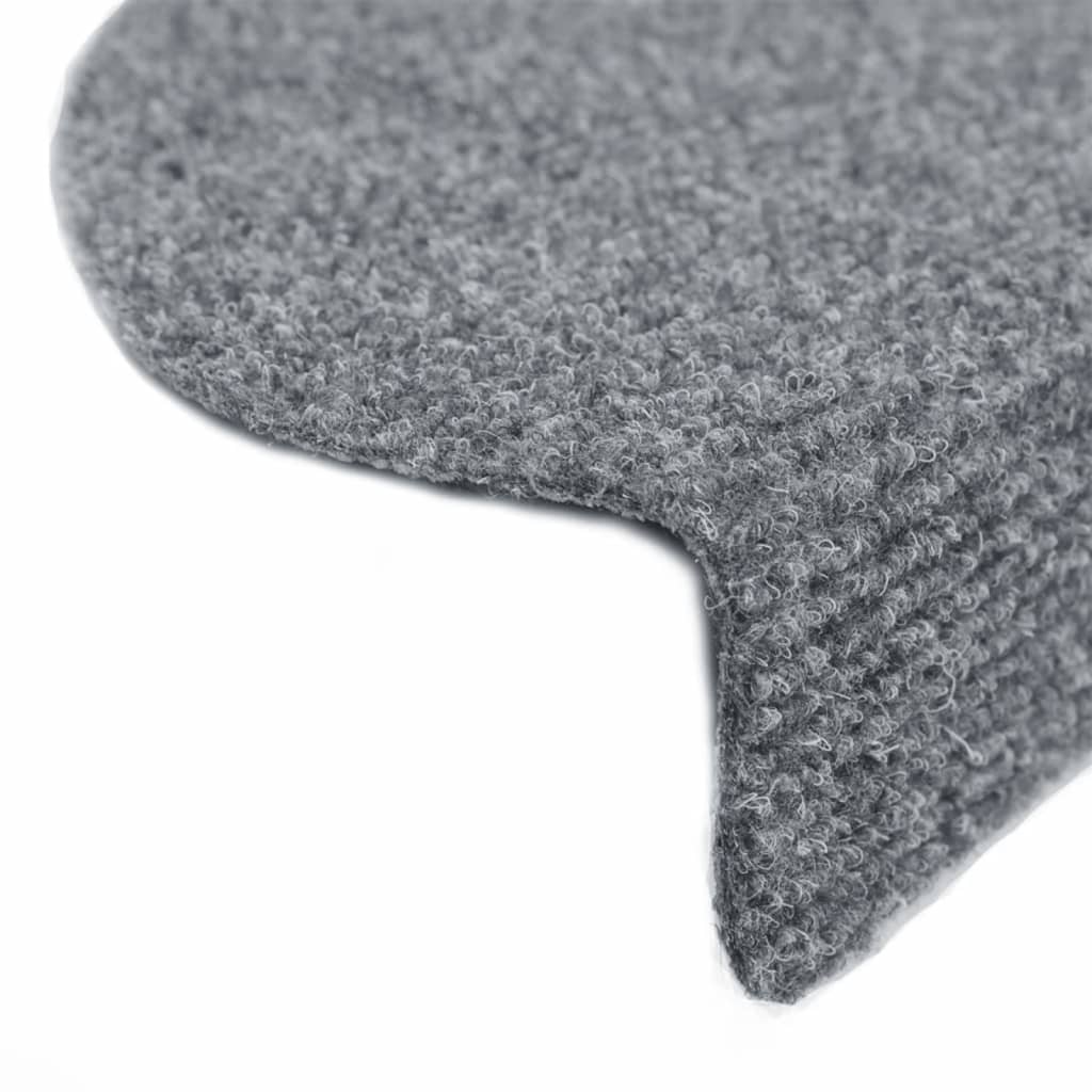 Stair Mats Self-Adhesive 5 Pcs Half Round Large