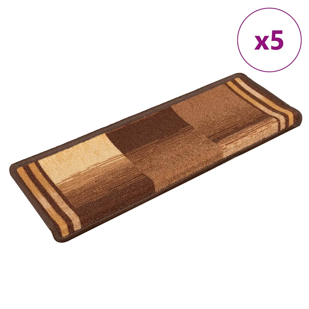 Stair Mat | Set Of 5 | | 100% Polyamide Tufted | 65X21X4Cm