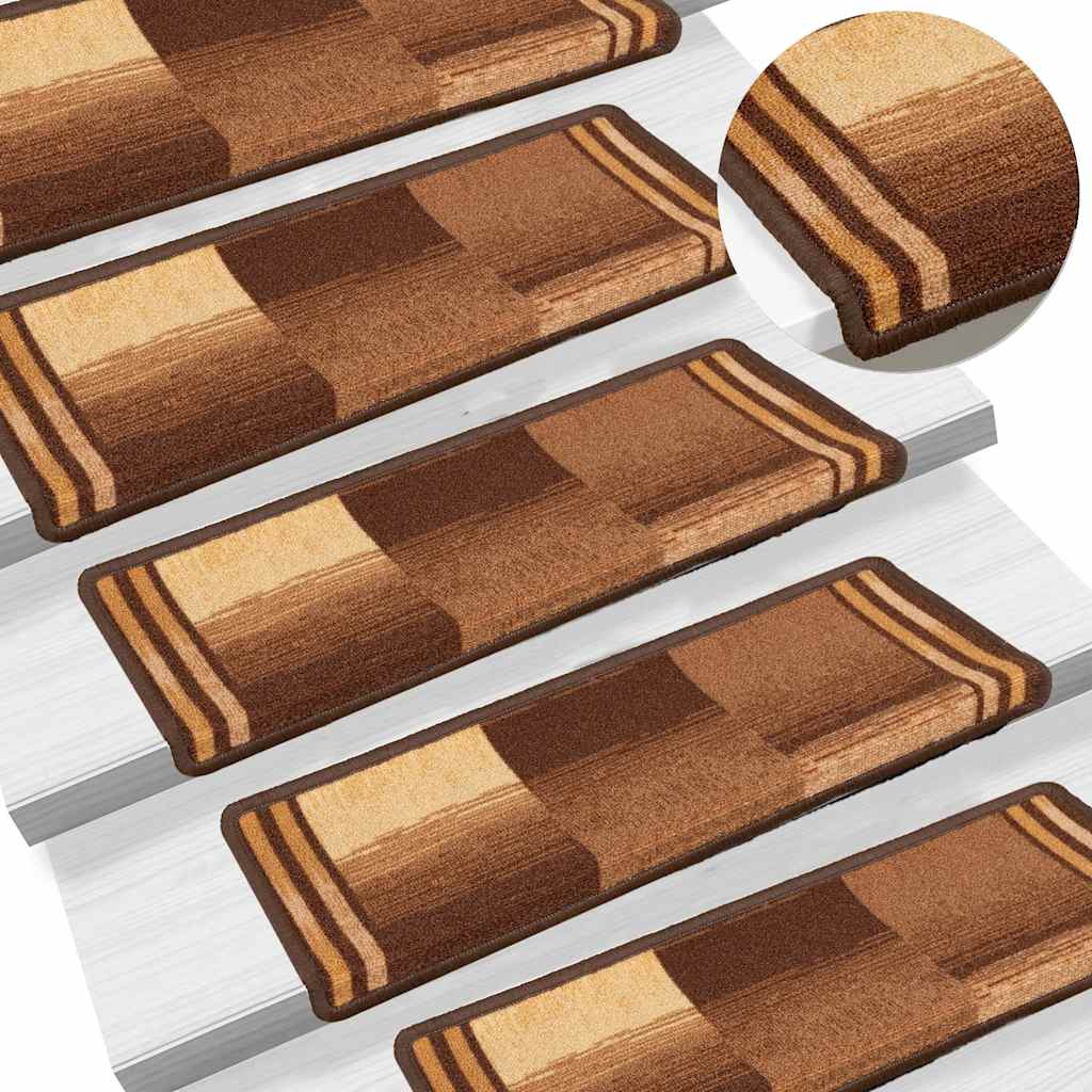 Stair Mat | Set Of 5 | | 100% Polyamide Tufted | 65X21X4Cm