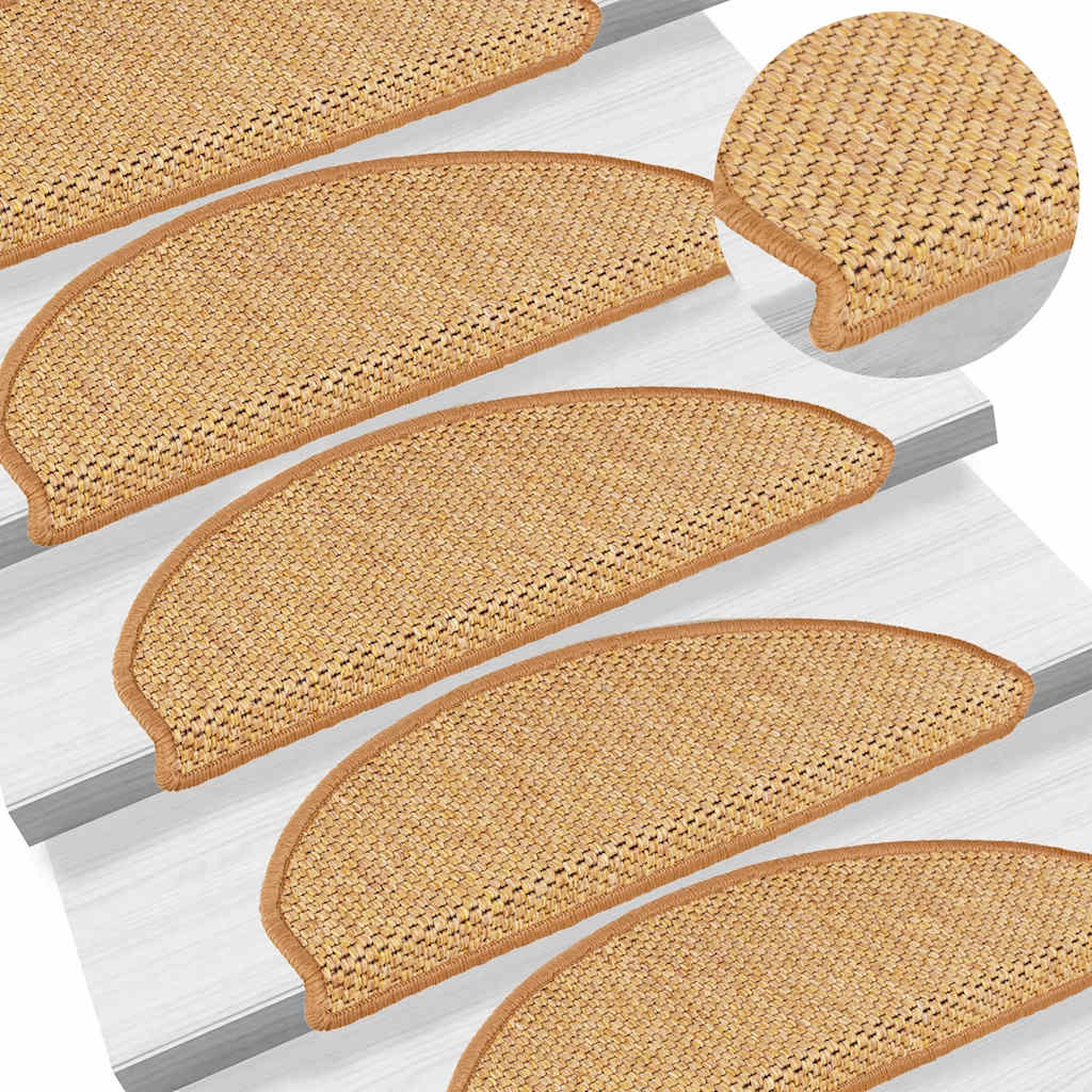 Stair Mats Self-Adhesive -Look 15 Pcs