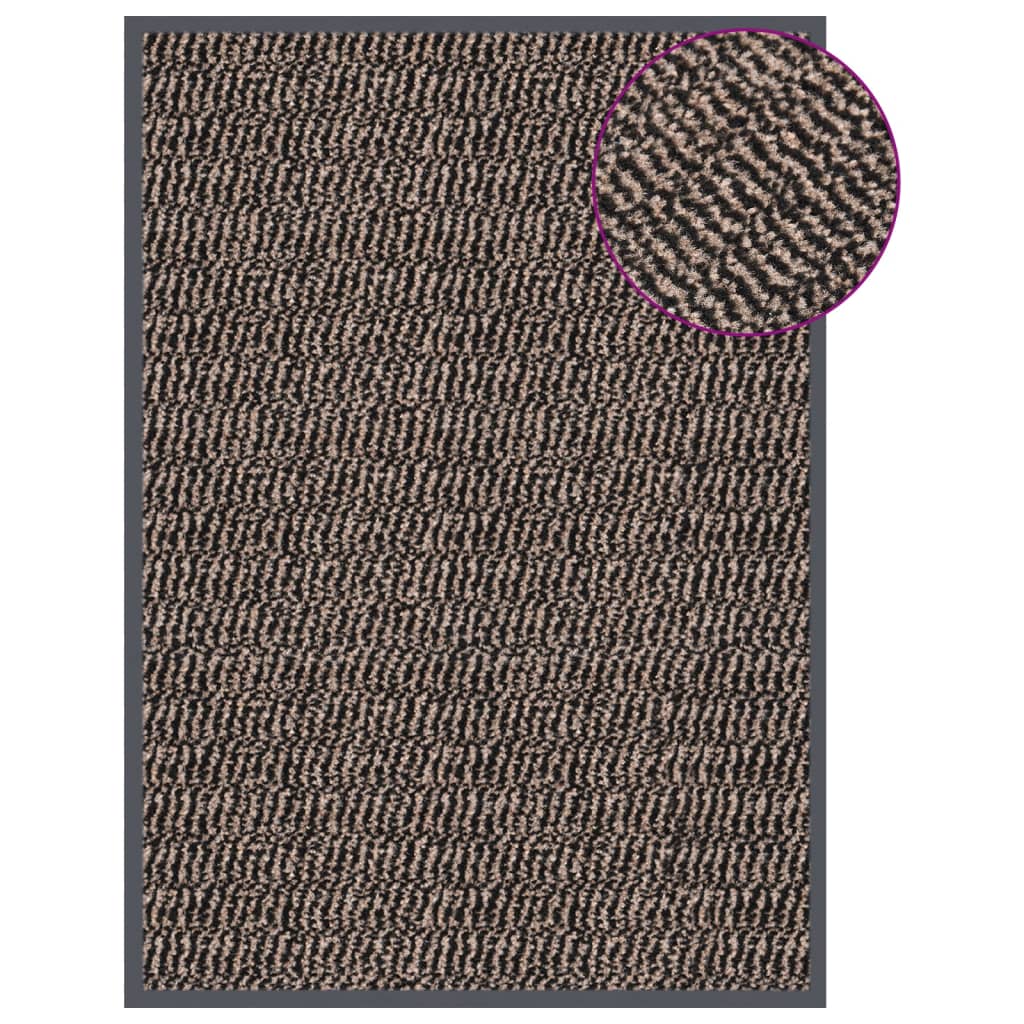 Dust Control Mats 2 Pcs Rectangular Tufted