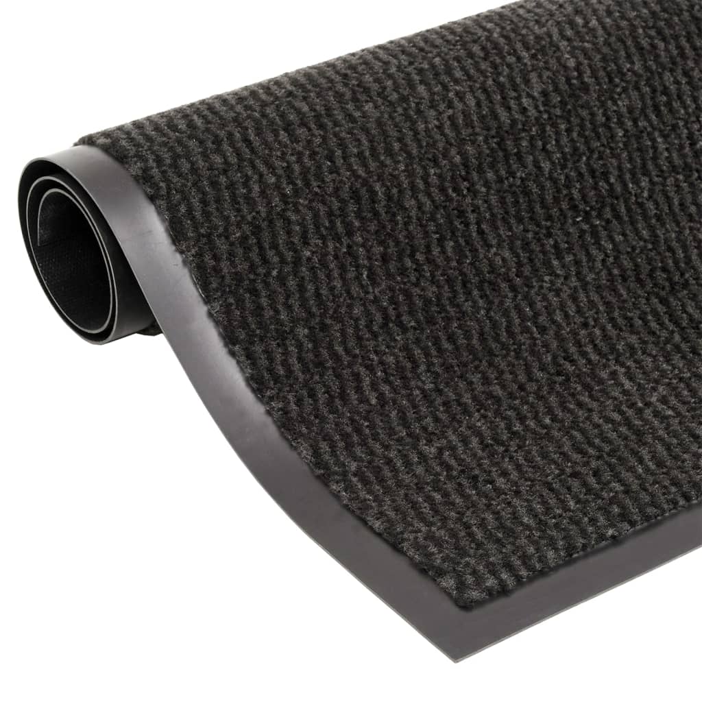 Dust Control Mats 2 Pcs Rectangular Tufted