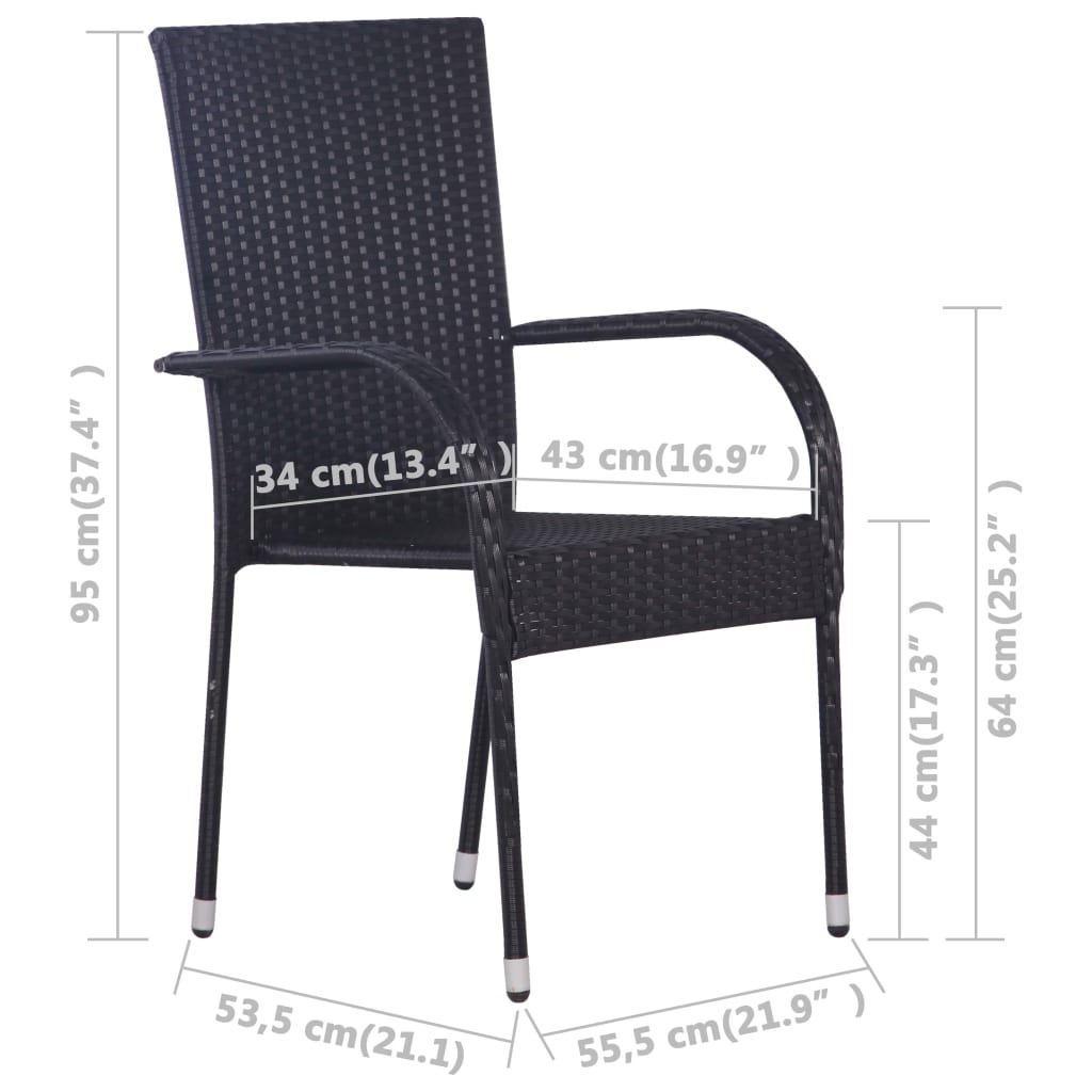 5 Piece Garden Dining Set