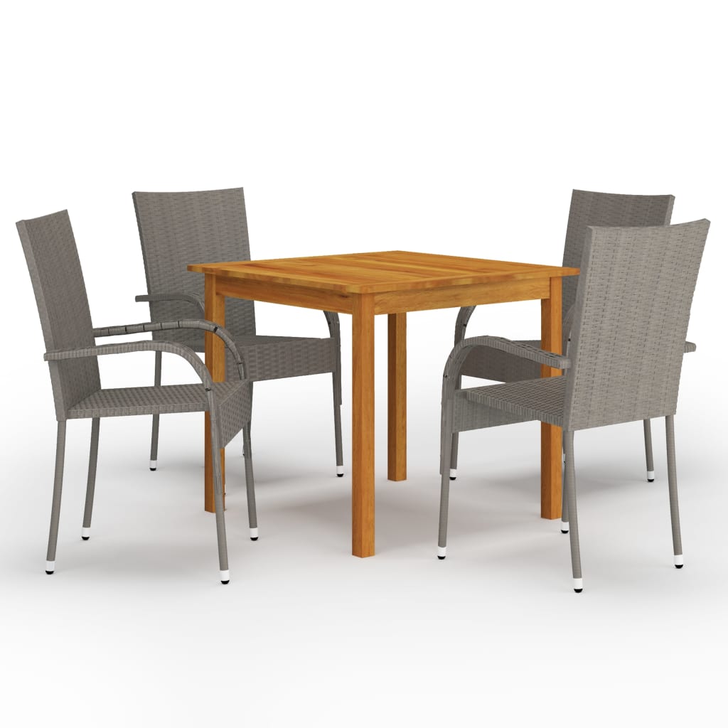 5 Piece Garden Dining Set